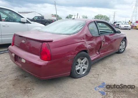 2006 Chevrolet Monte Carlo Ls from USA, damaged, VIN 2G1WJ15K669253712